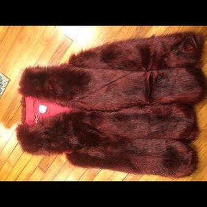Retro red/maroon vest.